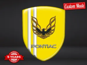 Pontiac Adesivi Lunotto Eleganti Alta Qualità Regolabili